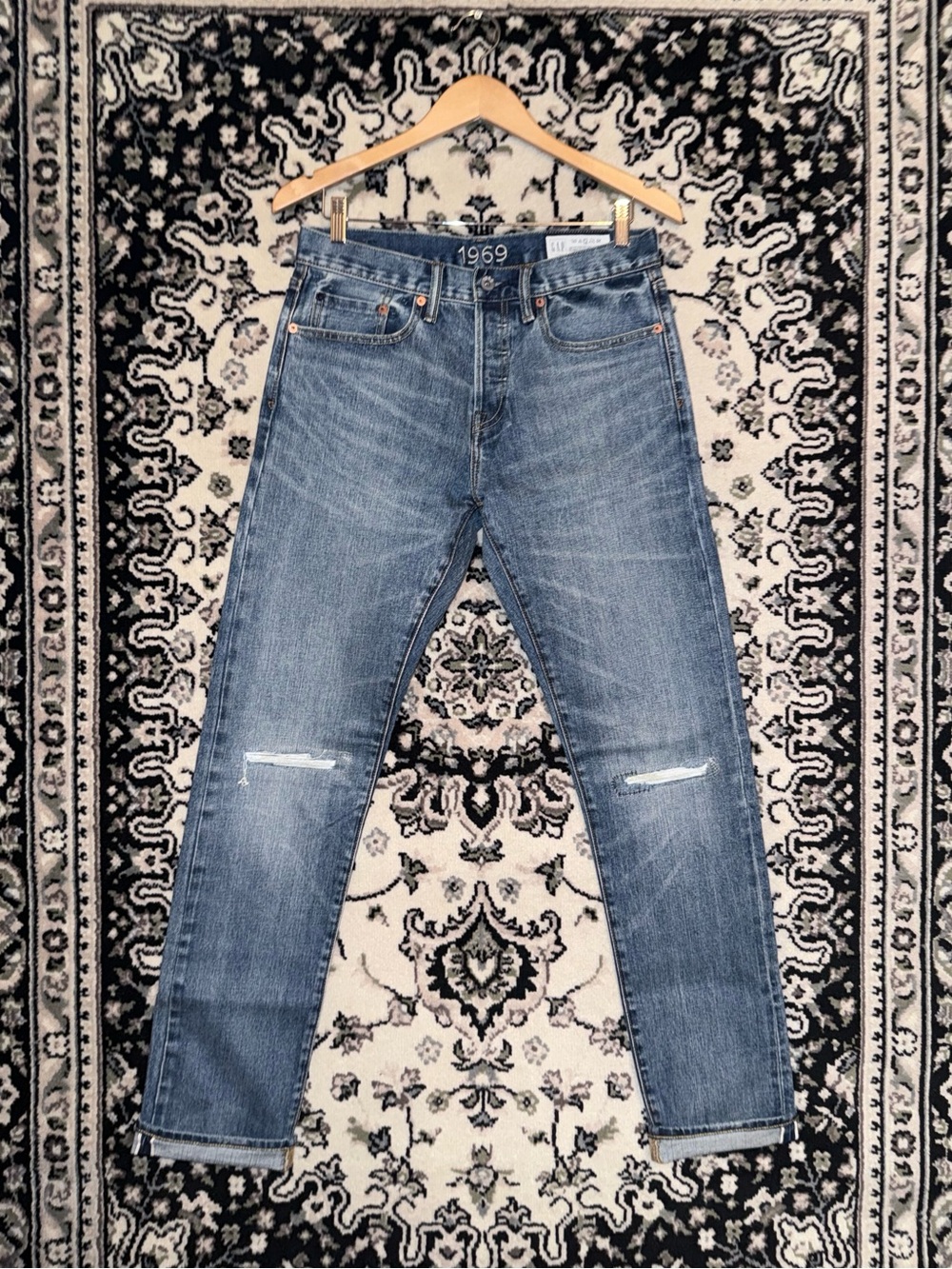 GAP 1969 selvedge Japanese denim jeans